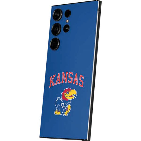University of Kansas Collegiate Text Galaxy S25 Ultra Skin